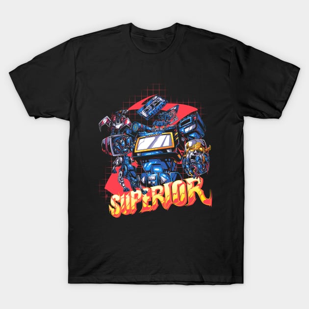 Superior Sounds T-Shirt by BoBradshaw